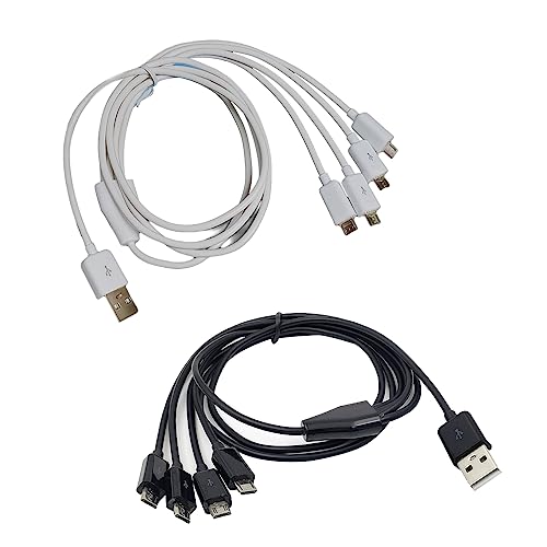 4in1 USB Male to Micro USB Male Charging Cable V76635