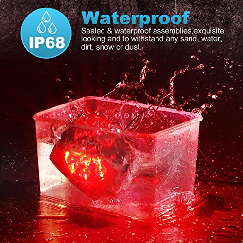 12V Submersible Square LED Trailer Light O130