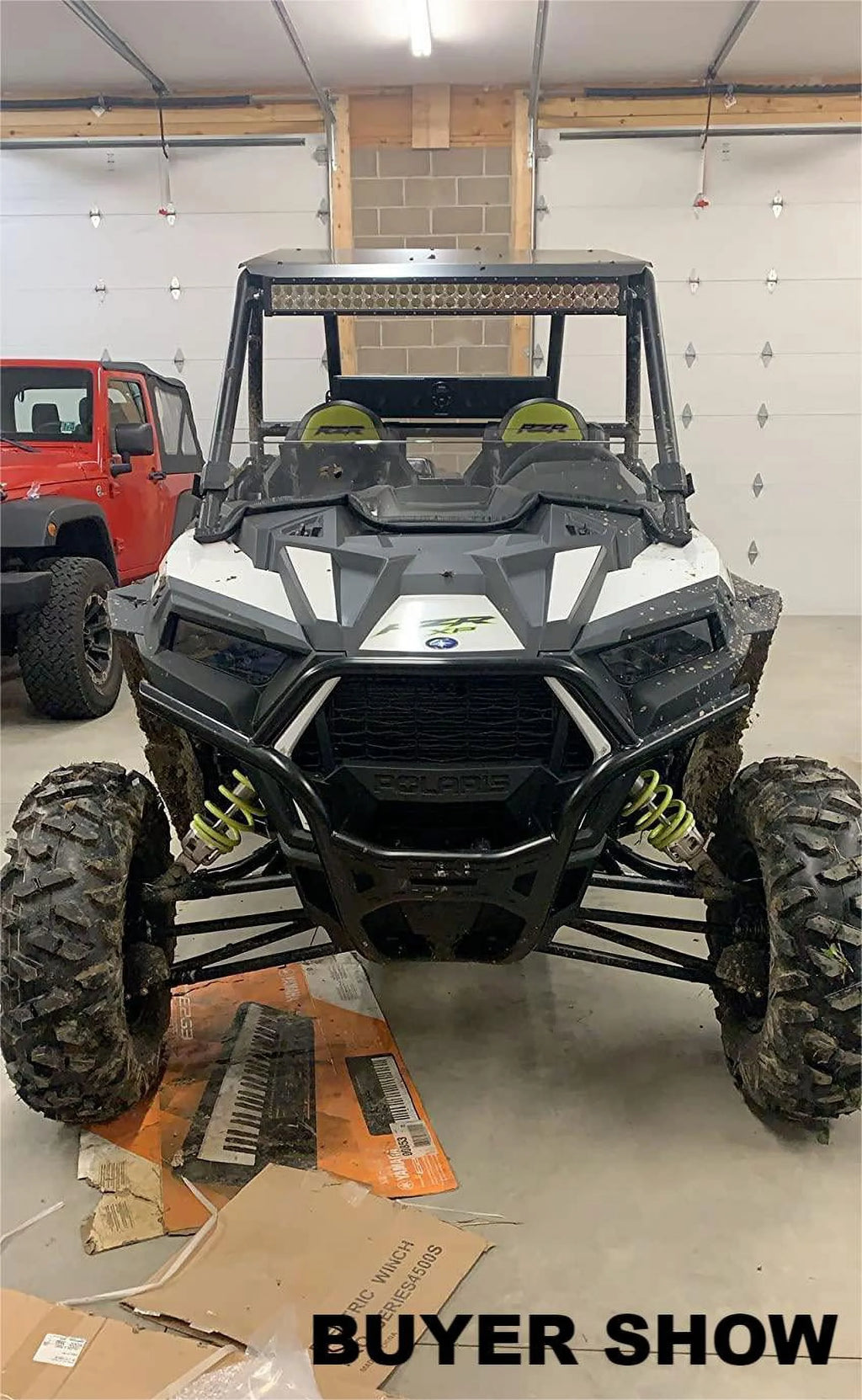 Aluminum Black Powder Coat Hard Top for Polaris RZR 900 900S 1000S XP1000 Turbo 2014-2022 2 Door Model Low Profile Q794