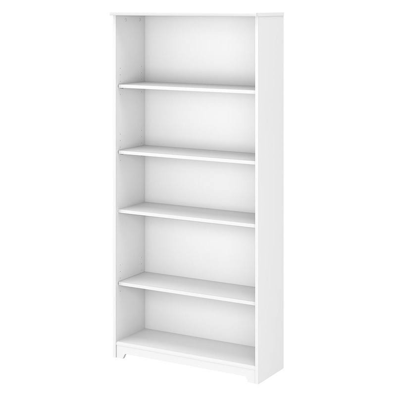 5 Shelf White Bookcase N73526