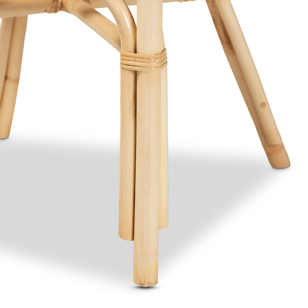 Natural Brown Rattan Dining Chair O738564