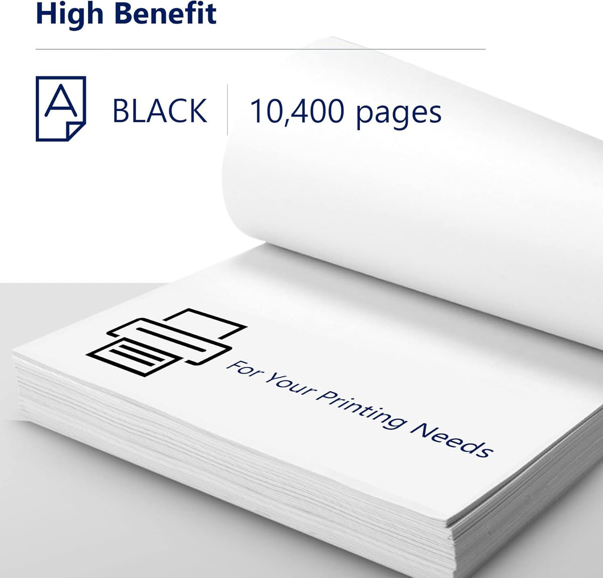 Black Compatible Toner Cartridge Replacement J10371