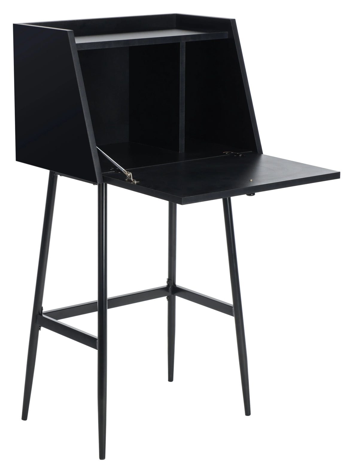 Black Modern Secretary Writing Desk P418907