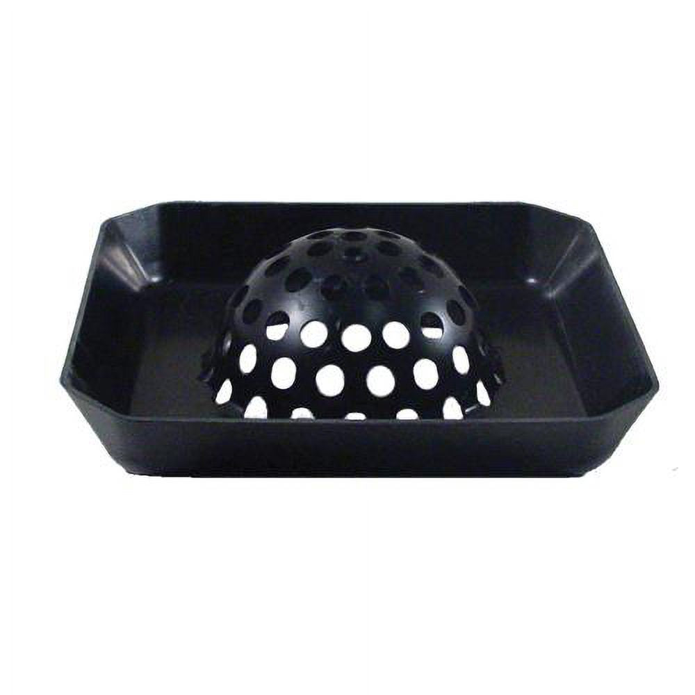 Domed 7 1/2 in Square Floor Drain Strainer Basket H759007