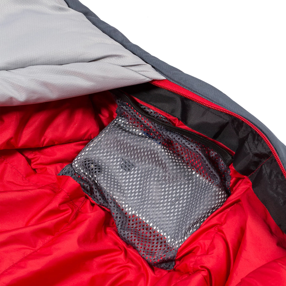Multi-Down Hooded Mummy Sleeping Bag B858