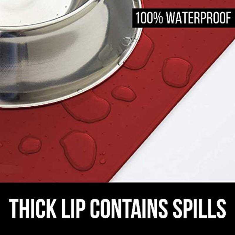 100% Waterproof BPA Free Silicone Pet Feeding Mat T559