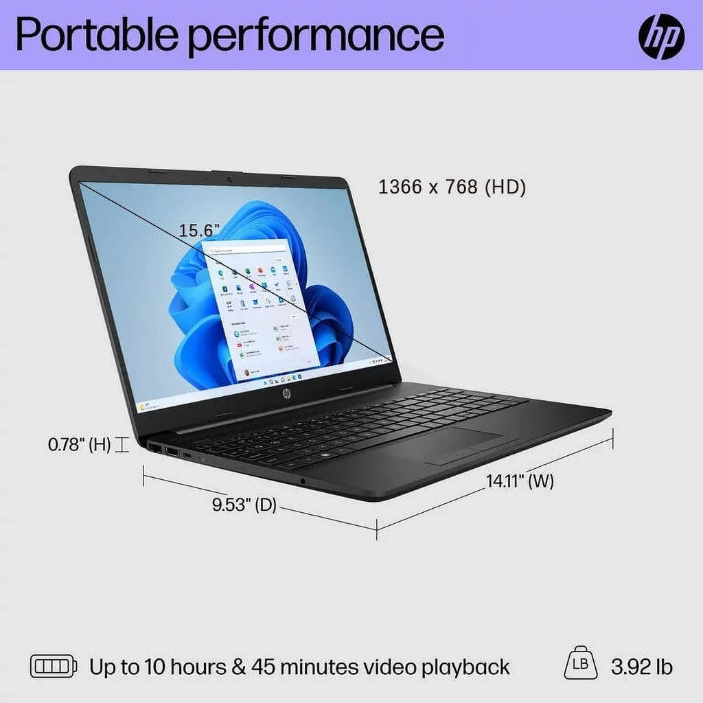 15.6" Laptop, Intel Pentium Silver N5030 Processor, Intel UHD Graphics, 16GB RAM, 512GB SSD, Windows 11 Home S Mode B998