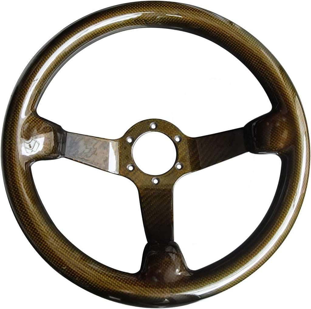 Carbon Fiber Racing Steering Wheel 340mm Diameter V9723
