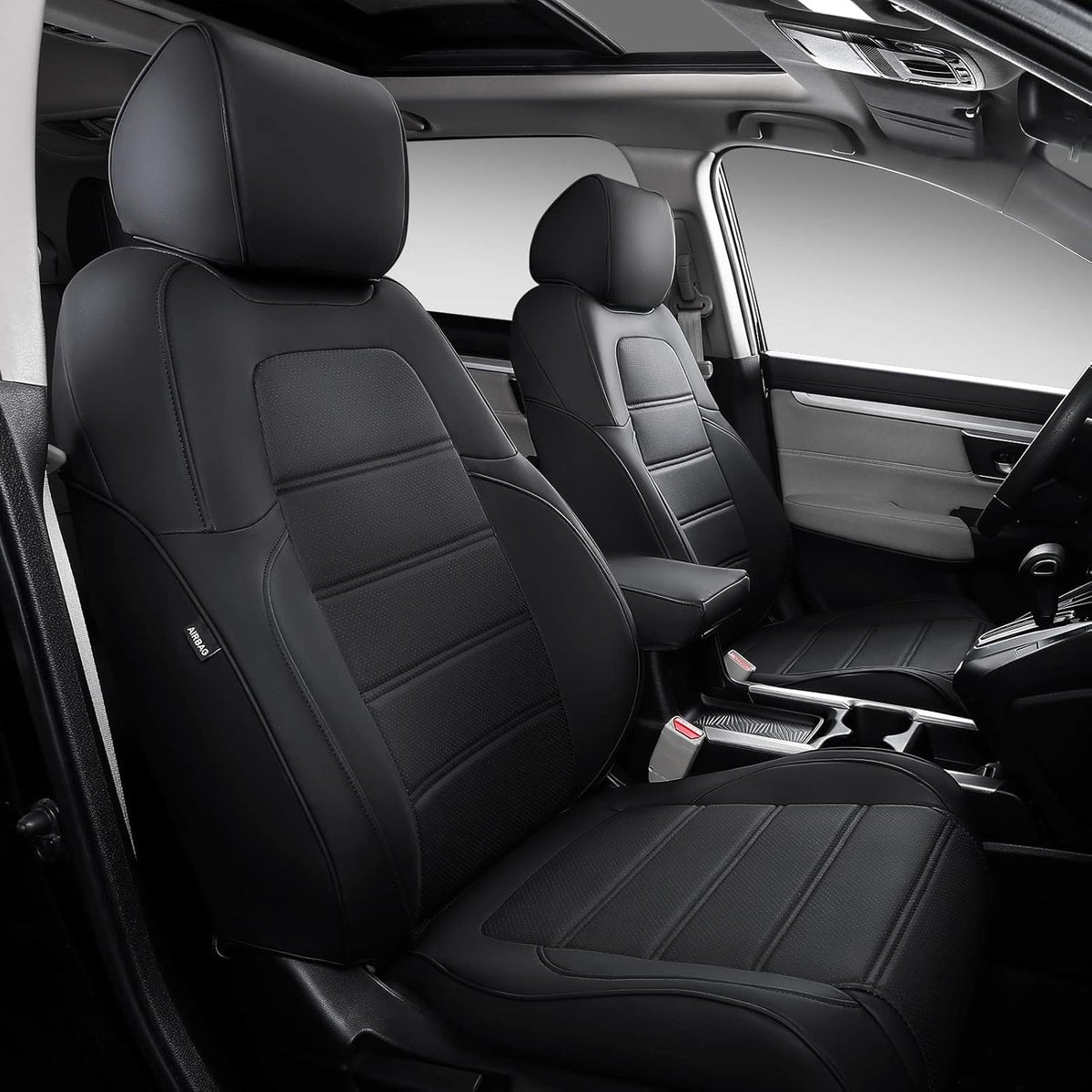 Grey Full Set Car Seat Covers U74311