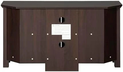 Espresso Brown Wood Corner TV Stand I774667