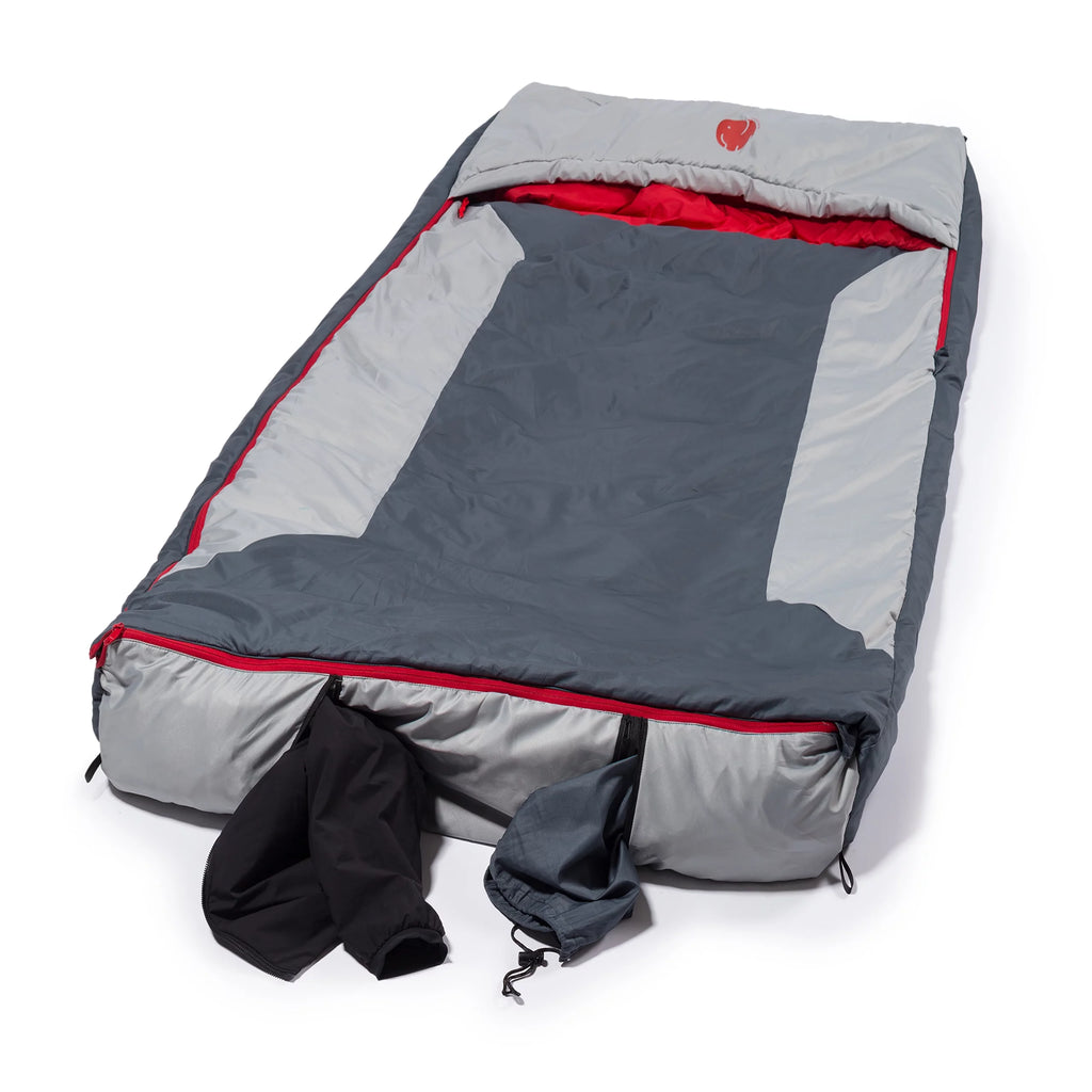 Multi-Down Hooded Mummy Sleeping Bag B858