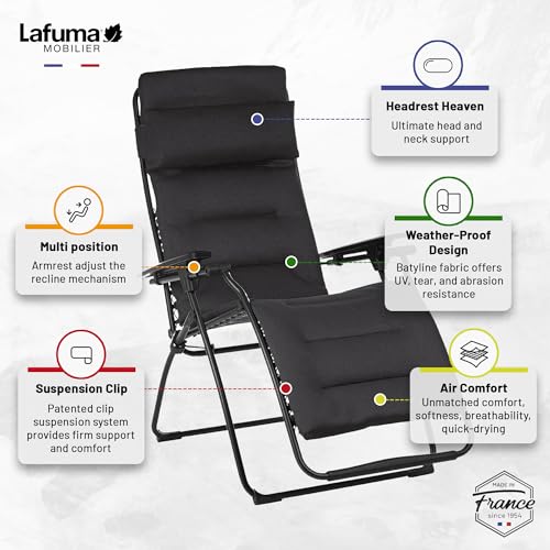 Extra Large Padded Folding Outdoor Reclining Chair X963609