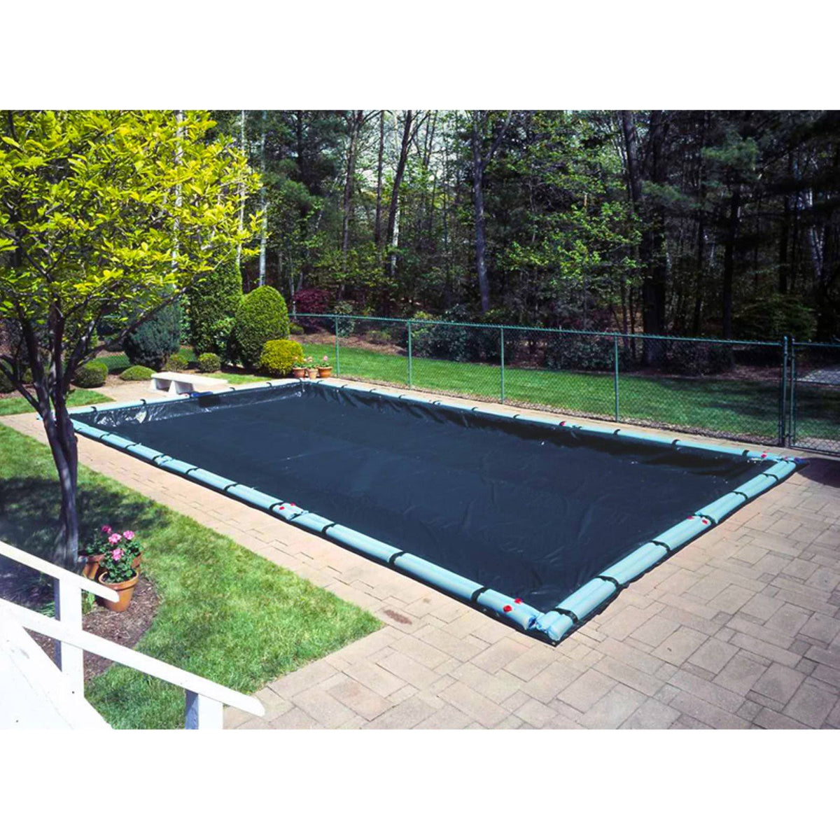 Rectangular Pool Winter Cover 16 x 32 In-Ground P9195
