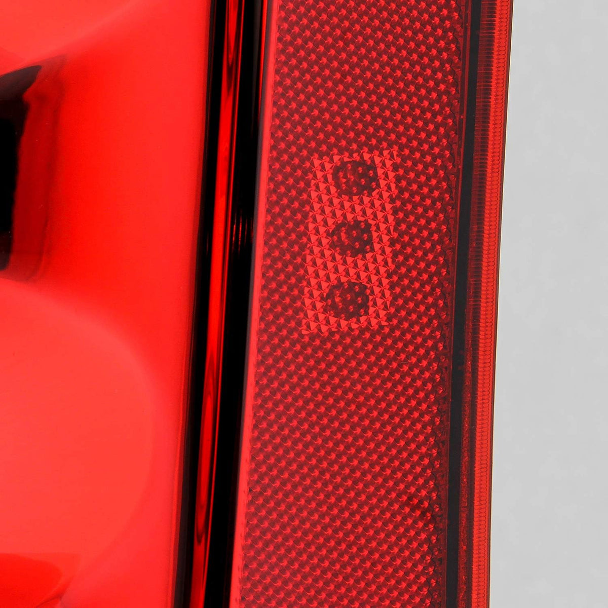 Chrome Red Clear Tail Brake Lights with Turn Signal I43941