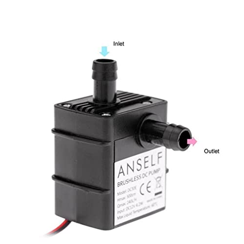 DC 12V 3m 240L/H Submersible Water Pump L16714