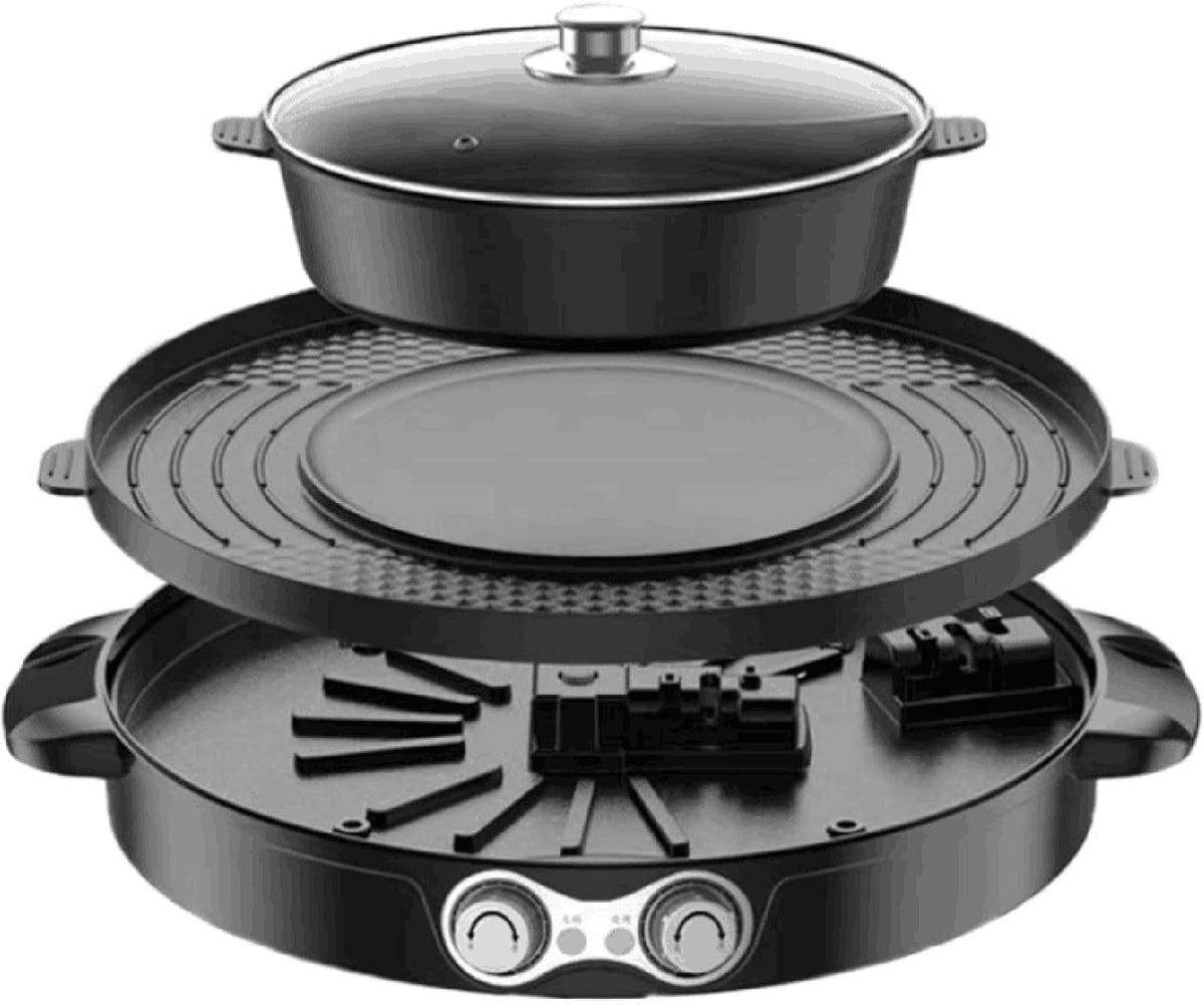 2 in 1 Electric Hot Pot Grill K567