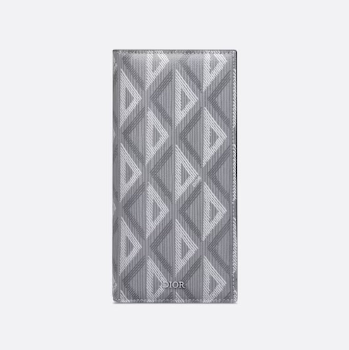 Gray Vertical Bifold Wallet Canvas F878330