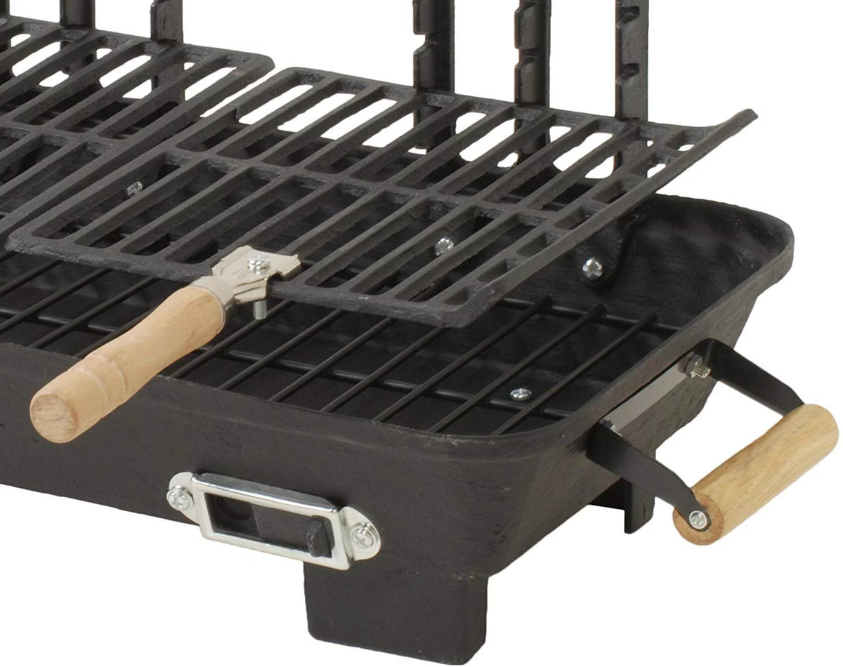 Cast Iron Hibachi Charcoal Grill V636