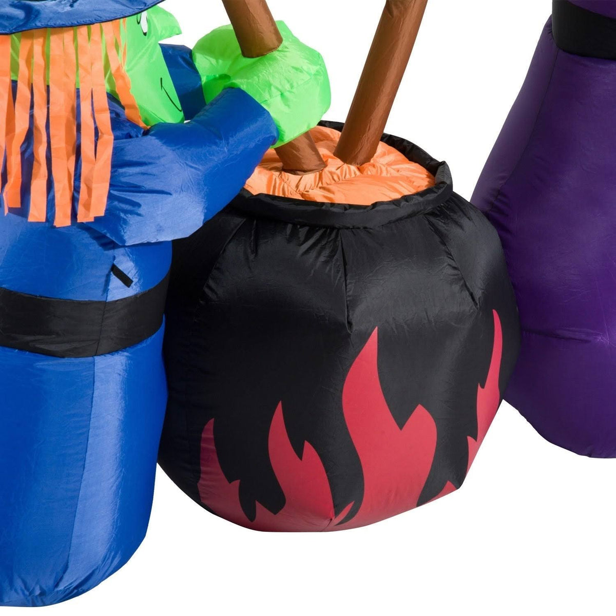 Inflatable Halloween Decoration with Cauldron B17116
