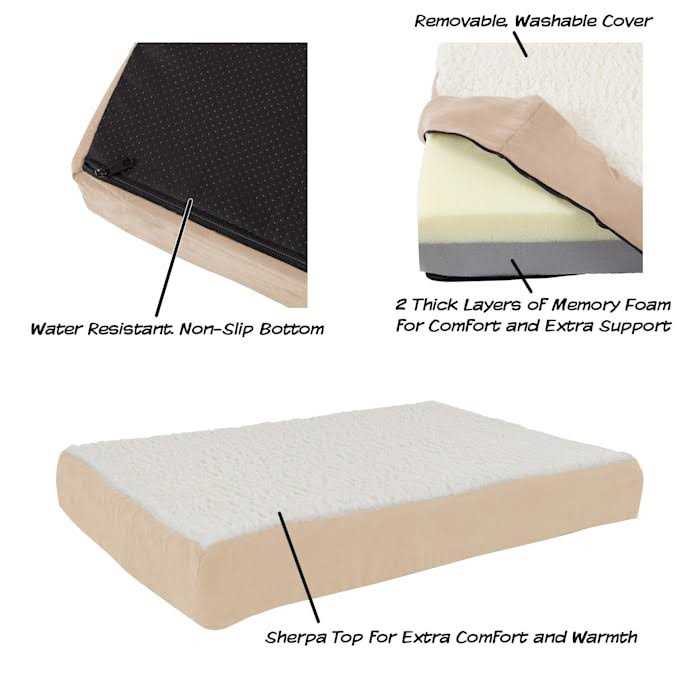 Memory Foam Orthopedic Dog Bed C941