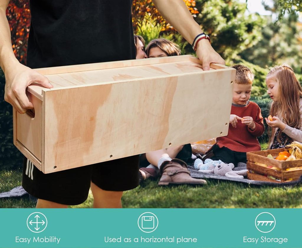 Giant Stacking Game Wooden Tower Game Set with Carrying Bag C3016