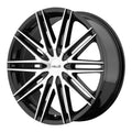 Gloss Black Wheels with Machined Face P21455