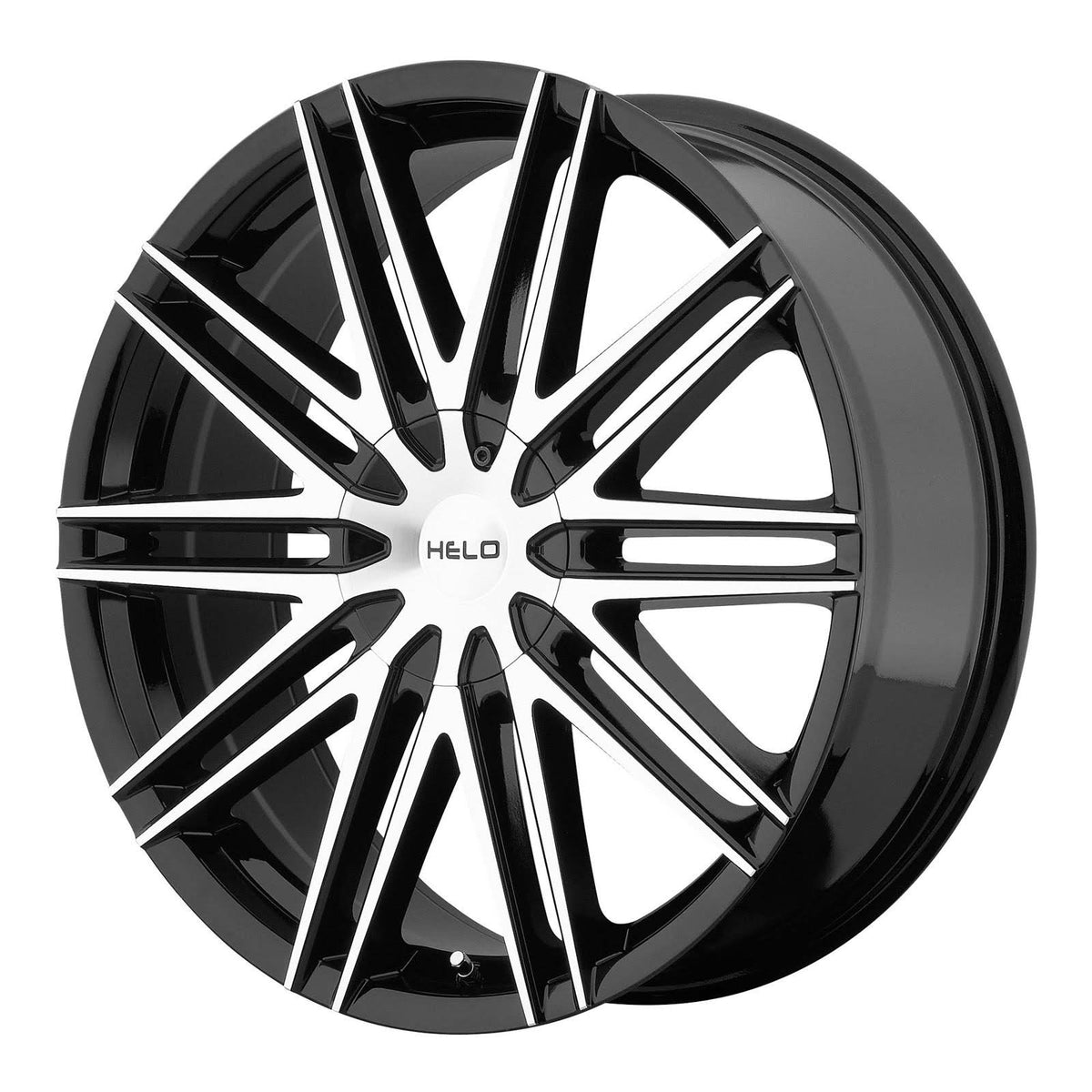 Gloss Black Wheels with Machined Face P21455