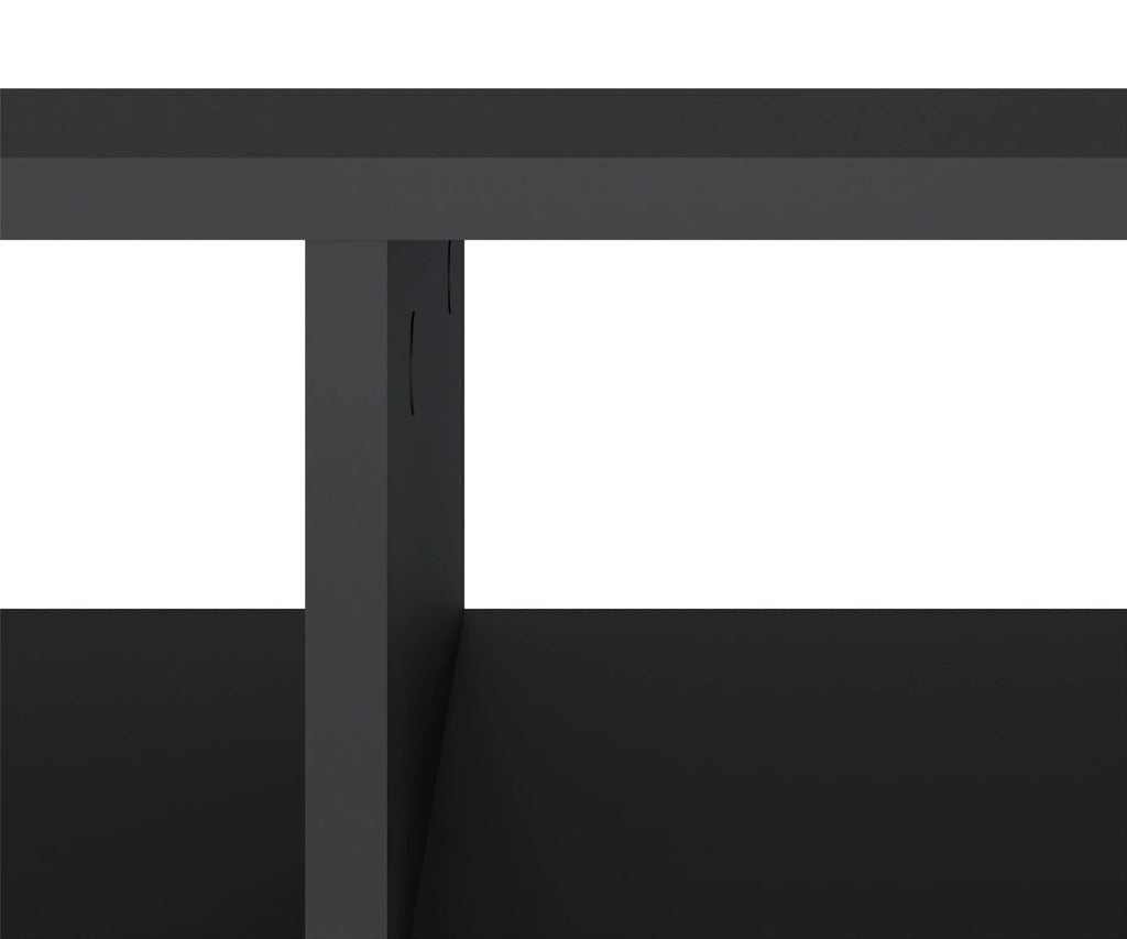 White 6 Shelf TV Stand P3535
