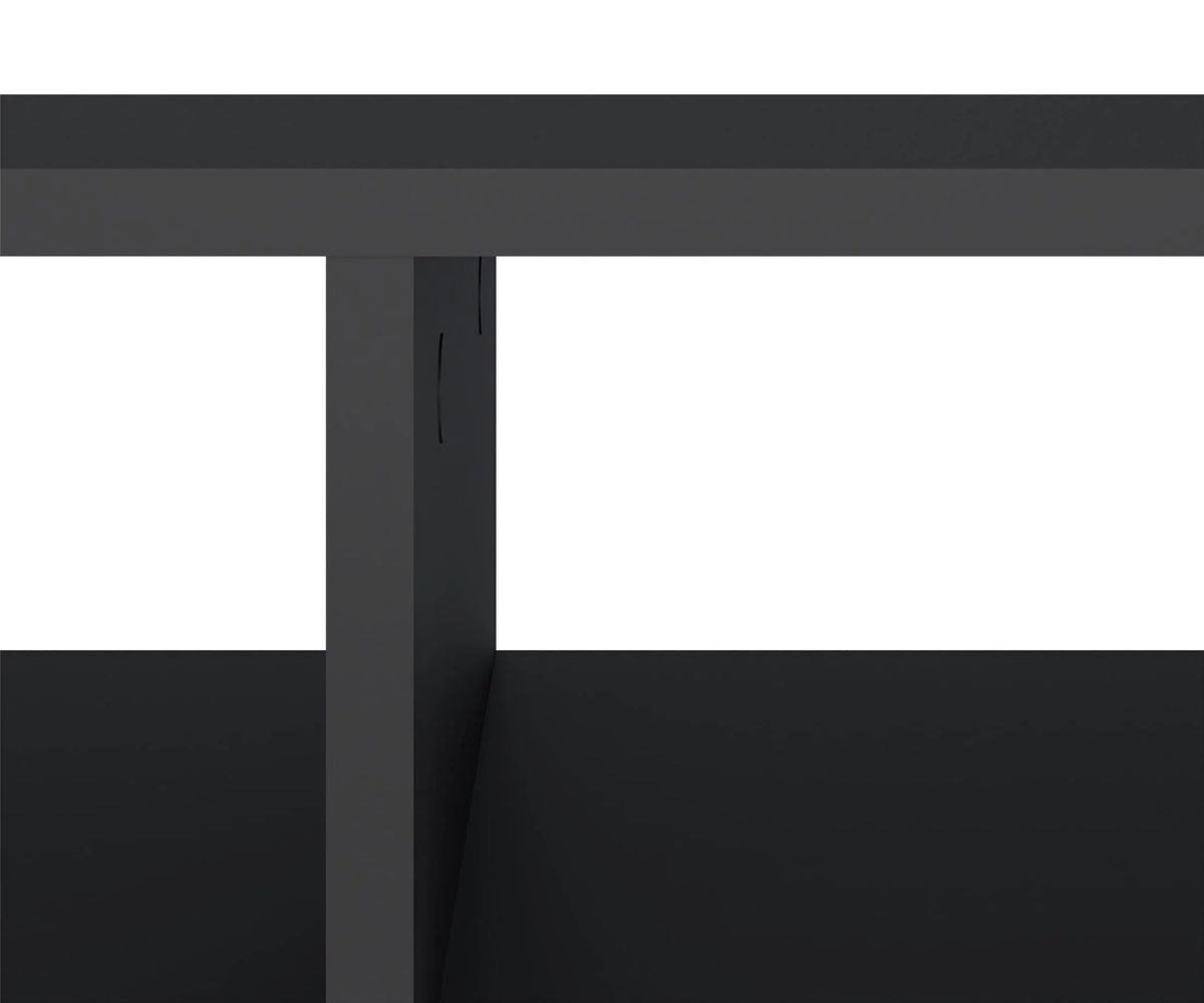 White 6 Shelf TV Stand P3535