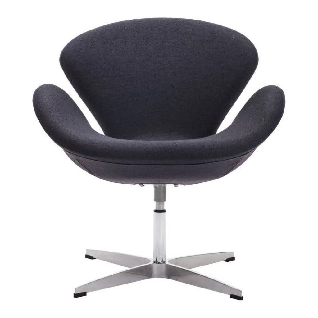 Gray Wood Occasional Chair M954