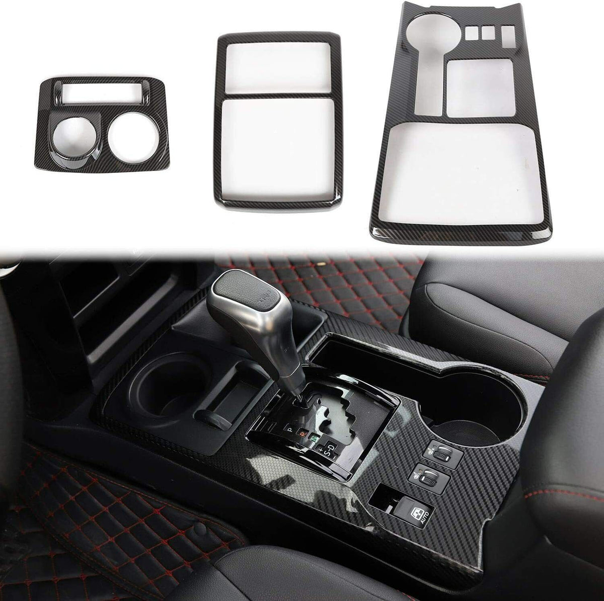 3PCS Reading Light & 4WD Panel Cover Trim Bezels H587