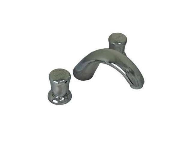 Polished Chrome Metering Widespread Faucet H6482