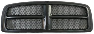 Black Plastic Grille for Dodge RAM 1500/2500 H9900