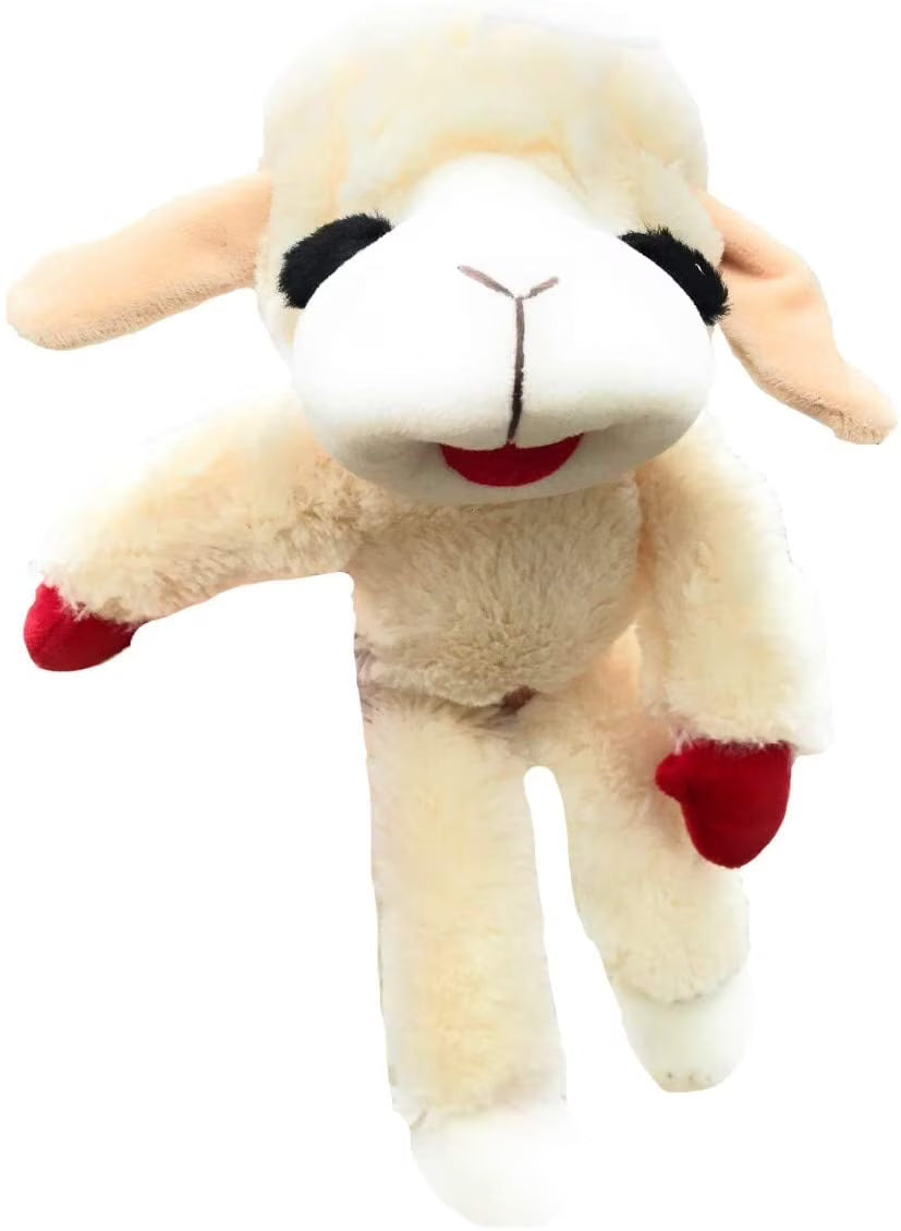 14" Plush Dog Toy with Squeaker B3769