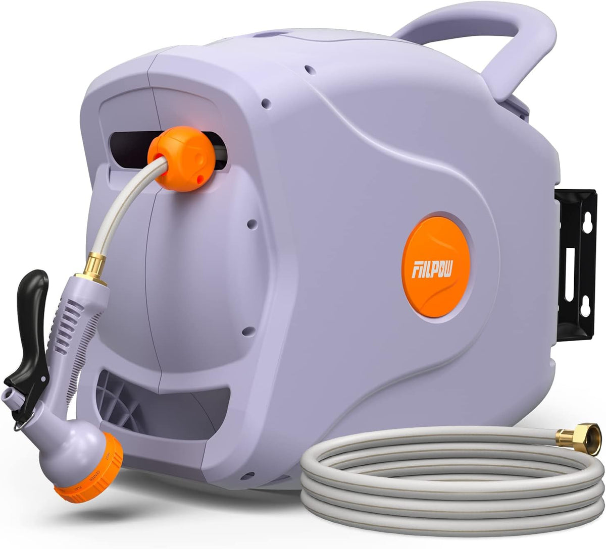 100 FT Wall Mounted Retractable Garden Hose Reel E12185