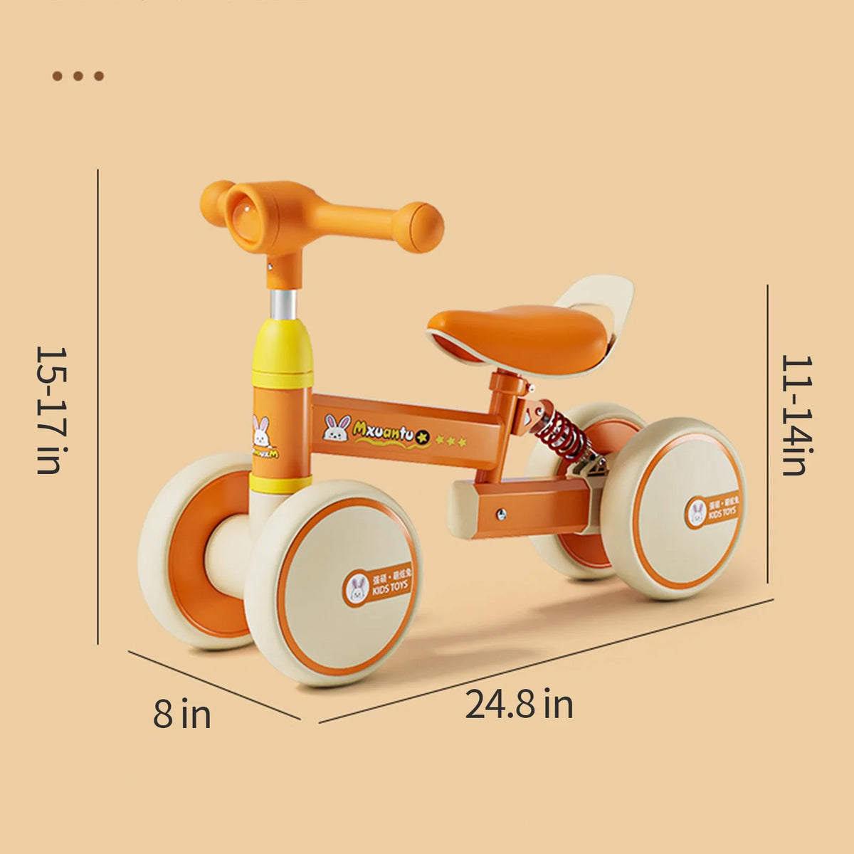 Baby Balance Bike with Lights M4494