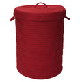 Textured Lidded Storage Hamper V85785