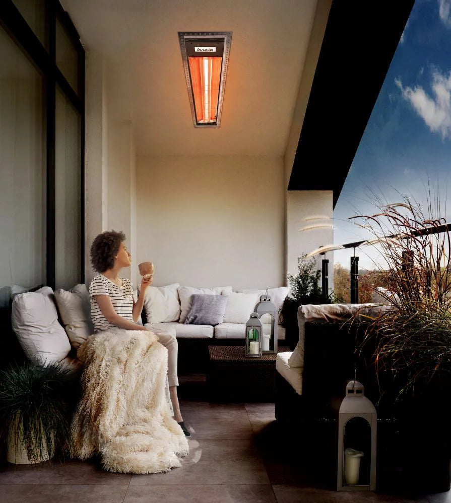 4000 Watt Electric Infrared Dual Element Heater Stainless Steel R7881