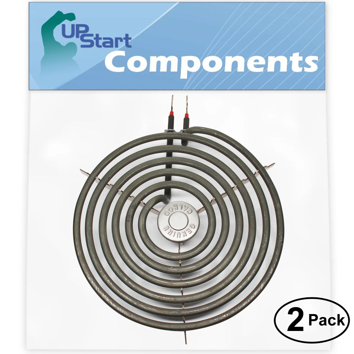 2-Pack 8 inch 6 Turns Surface Burner Element for Range S909655