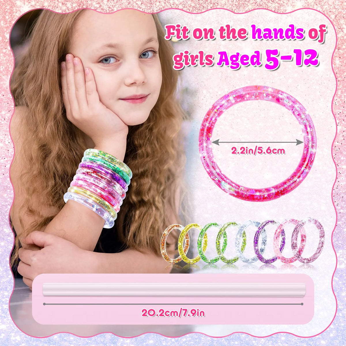 Bracelet Making Kit for Girls Art and Craft Toy F21259