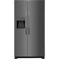 36 in. 25.6 cu. ft. Black Stainless Steel Side by Side Refrigerator P369