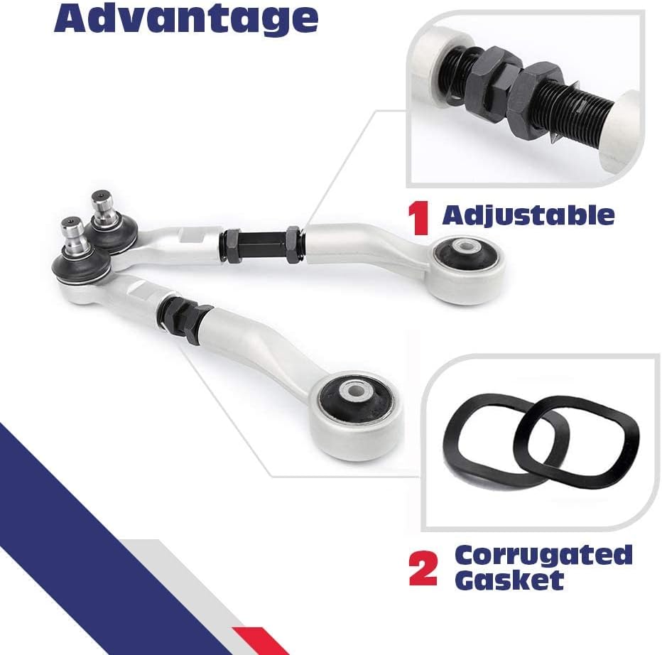 Adjustable Aluminum Front Upper Control Arms Q674