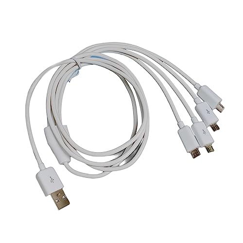 4in1 USB Male to Micro USB Male Charging Cable V76635