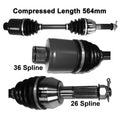 Polaris Sportsman 800 EFI Rear Left or Right CV Axle D231