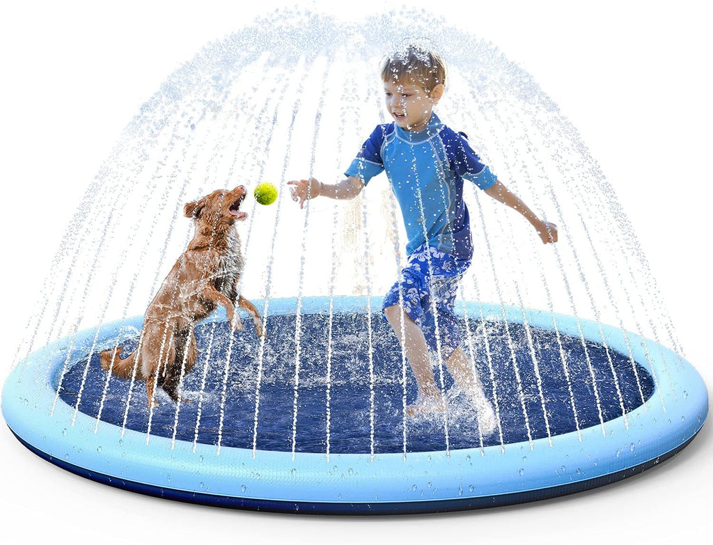 Non Slip Splash Pad Water Play Mat (59 inch) F597684