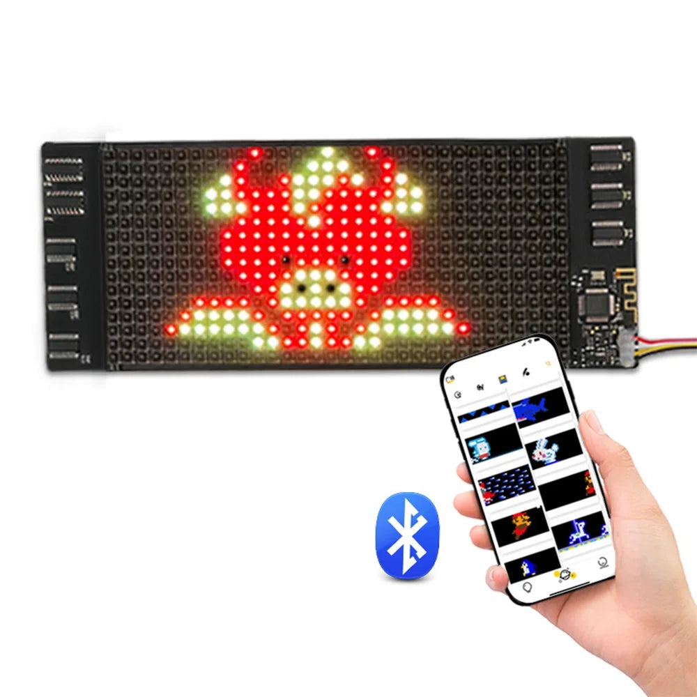 RGB Flexible LED Module Strip Light BT App Control Black C888