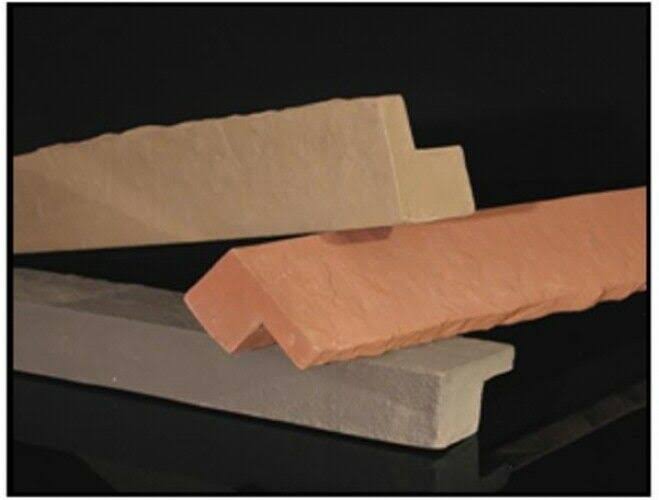 Buff Beige Polyurethane Faux Stone Trim W2812