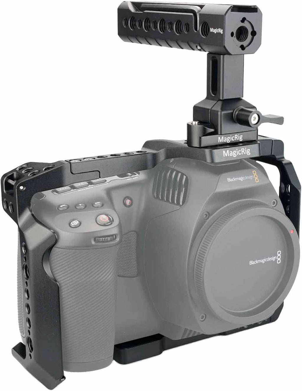 Camera Full Cage with NATO Rail, NATO Top Handle, T5 SSD Mount H2449