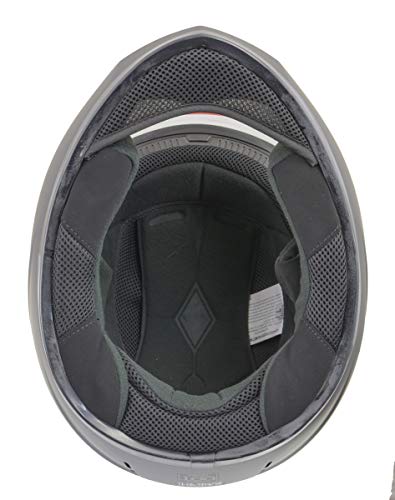 Matte Black Full Face Helmet T1357