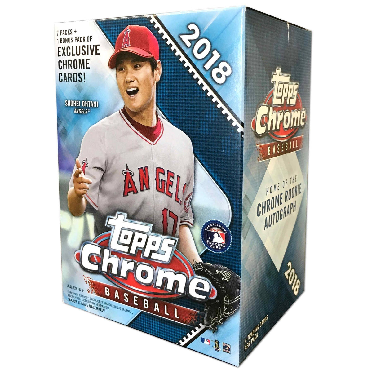 2018 Topps Chrome Baseball Blaster Box D3524